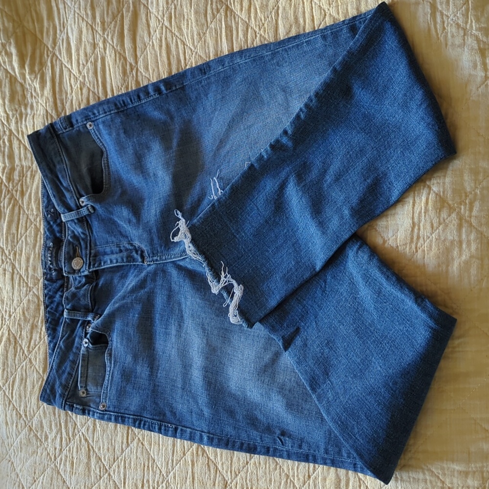 Luck Brand lolita crop jeans size 6